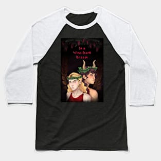 Ariadne and Dionysus Greek Mythology Comic Book Cover In a Wine Dark Dream Baseball T-Shirt